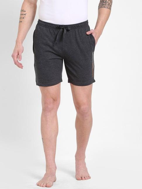 sweet dreams grey melange regular fit shorts