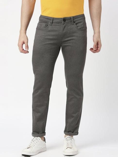 dragon hill dark grey slim tapered fit jeans