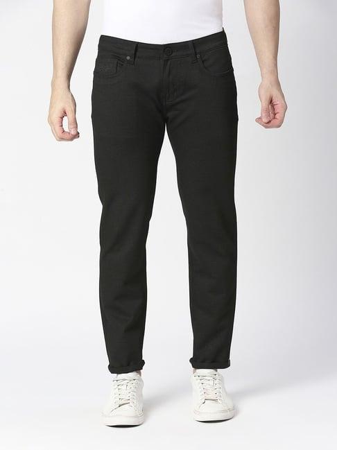 dragon hill black slim tapered fit jeans