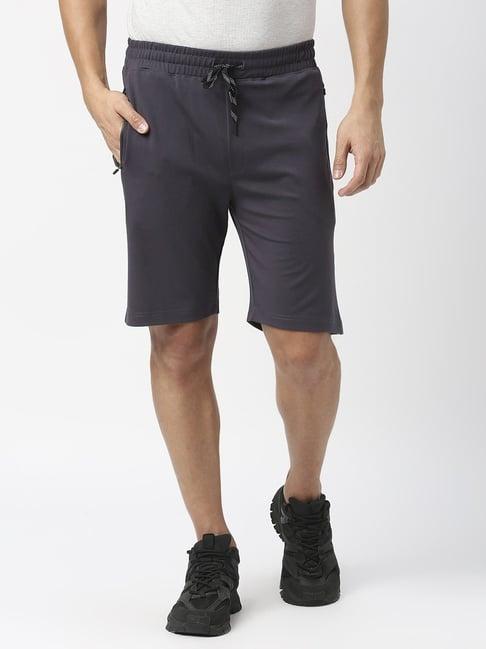 dragon hill charcoal grey relaxed fit shorts