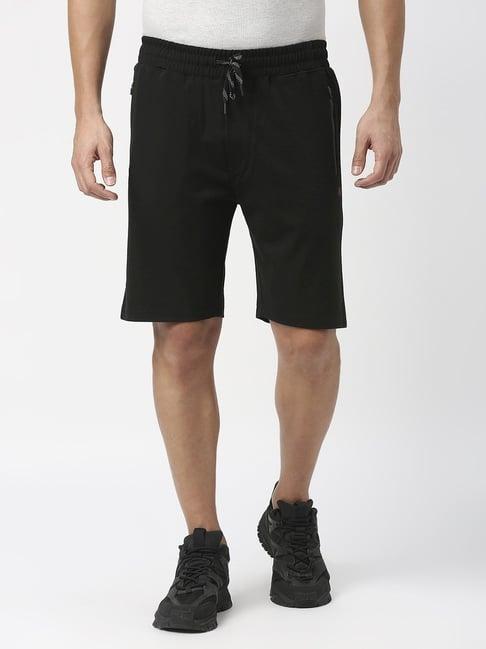 dragon hill black relaxed fit shorts