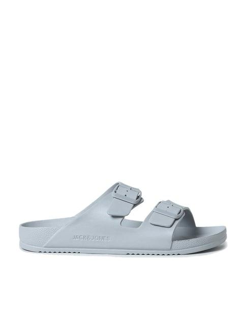 jack & jones men's jfwcroxton moulded grey casual sandals