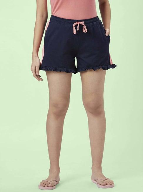 dreamz by pantaloons navy cotton shorts