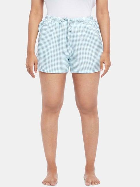 dreamz by pantaloons green white regular fit shorts