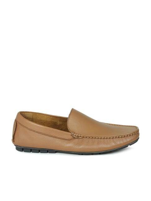 privo by inc.5 men's tan casual loafers