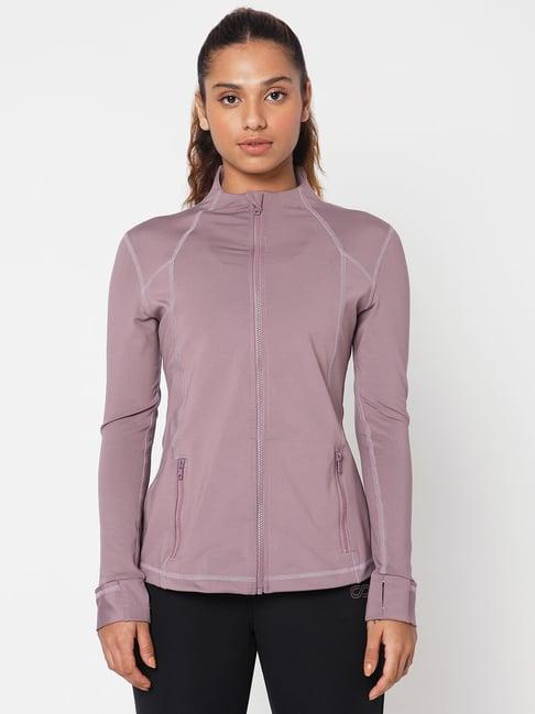 silvertraq mauve relaxed fit sports jacket