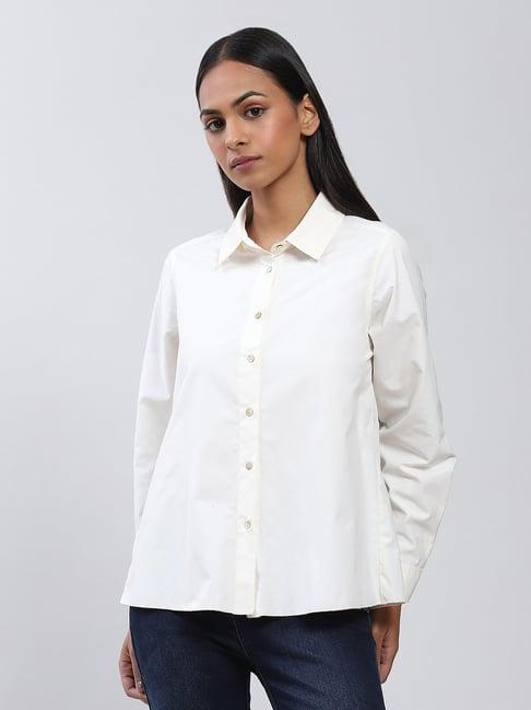 label ritu kumar white shirt