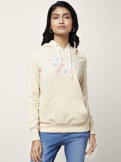 honey by pantaloons beige printed sweatshirt