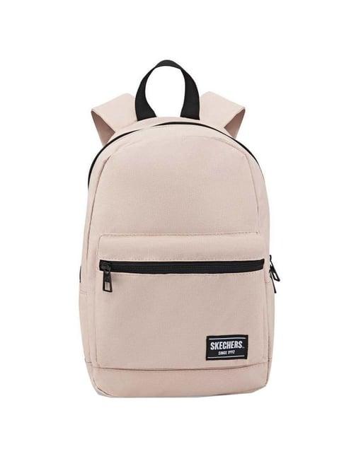 skechers 15 ltrs peach medium laptop backpack