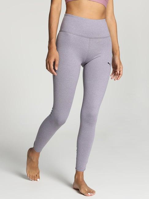 puma grey textured tights