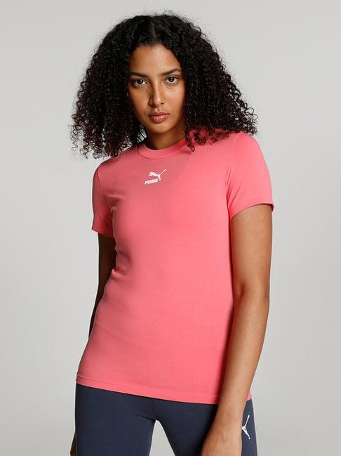 puma classics slim fit womens t-shirt