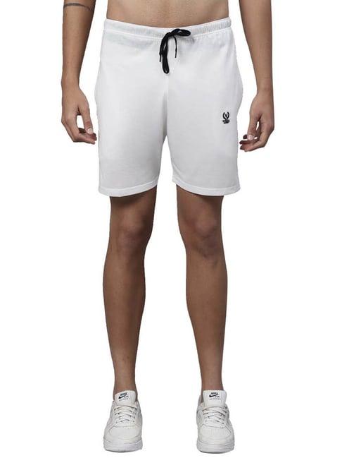 vimal jonney white regular fit shorts