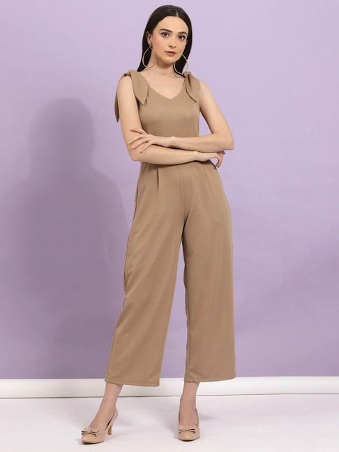 rigo beige jumpsuit