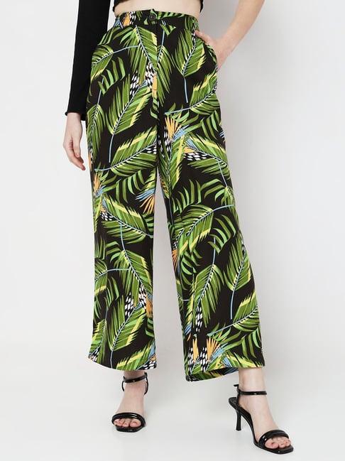 vero moda multicolor printed pants