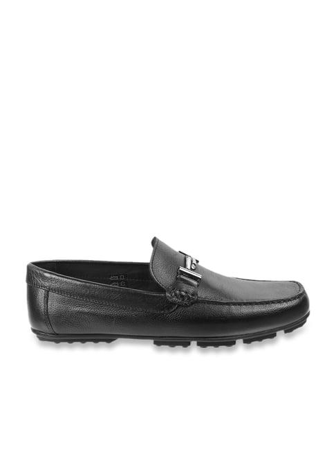 da vinchi by metro men's black casual loafers