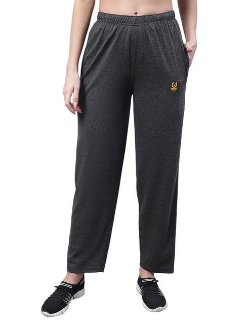 vimal jonney grey regular fit mid rise trackpants