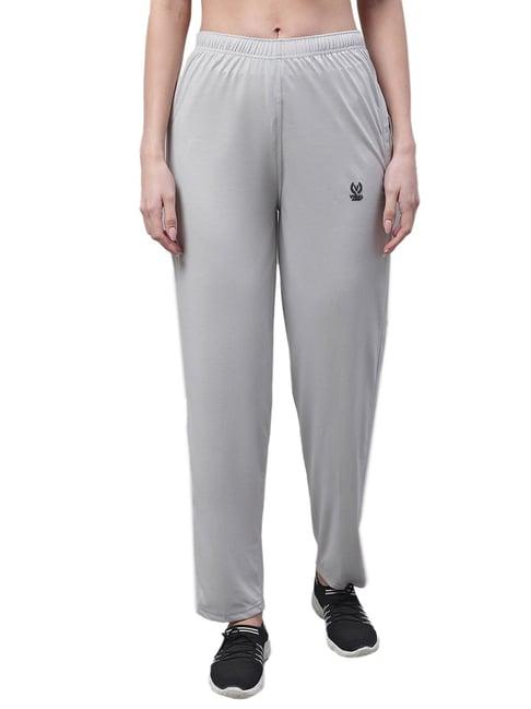 vimal jonney grey regular fit mid rise trackpants