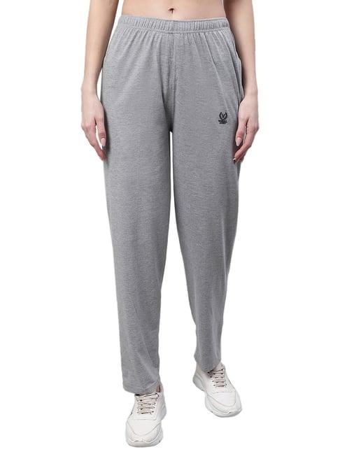 vimal jonney grey regular fit mid rise trackpants