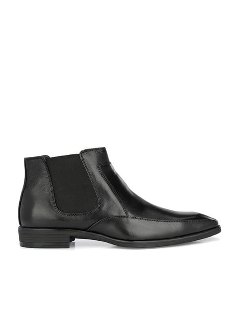 hitz men's black chelsea boots