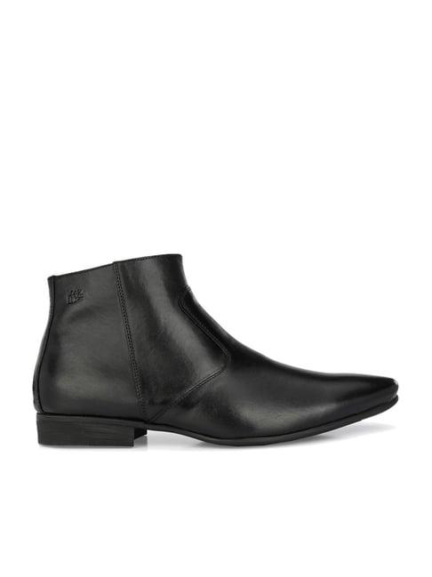 hitz men's black casual boots