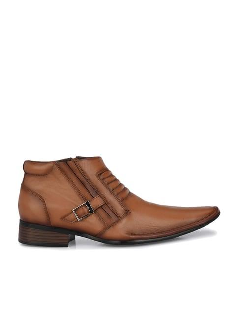 hitz men's tan casual boots