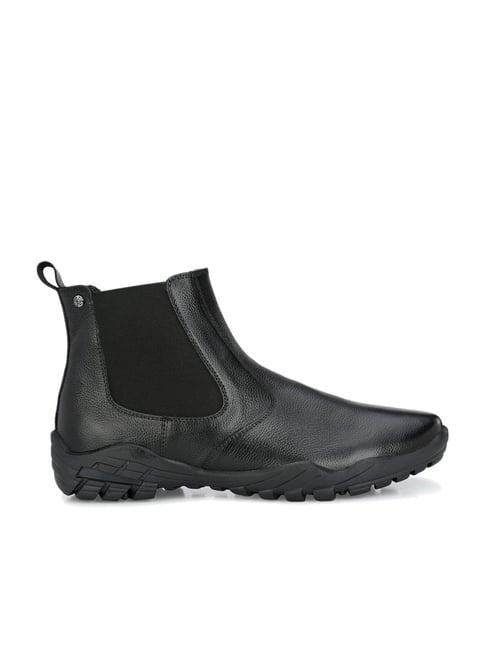 hitz men's black chelsea boots