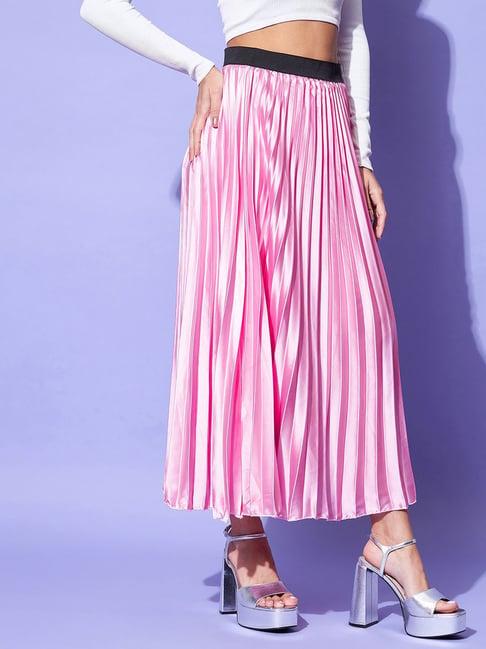 stylestone pink a-line skirt