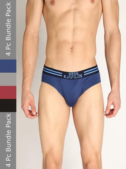 neva multicolor briefs - pack of 4