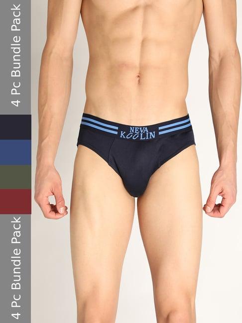 neva multicolor briefs - pack of 4