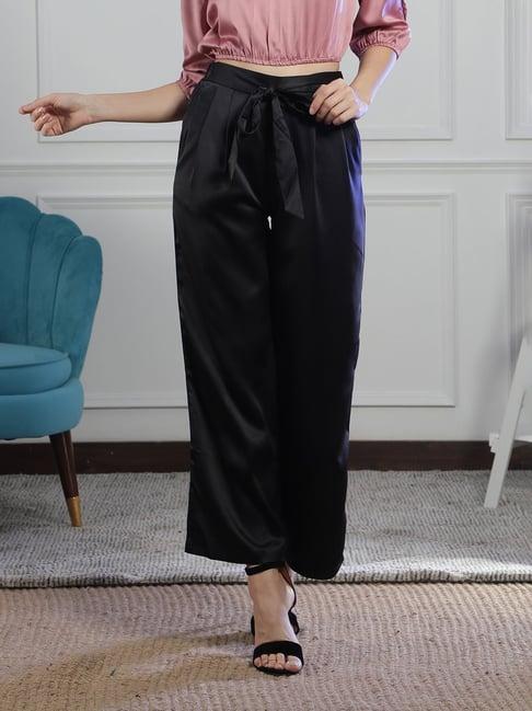 neudis black pleated trousers