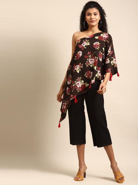 dodo & moa brown printed top