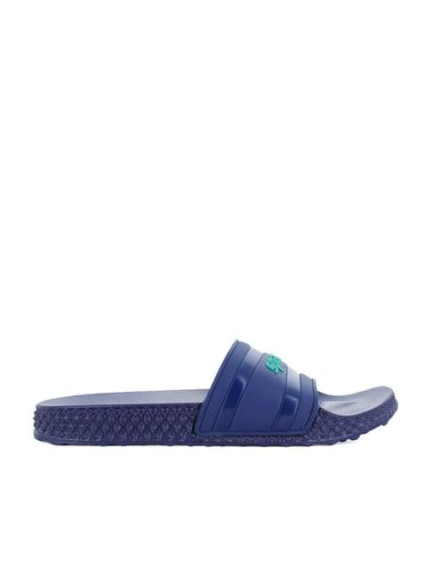 sparx men's navy slides