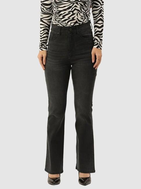 ivoc charcoal regular fit mid rise jeans