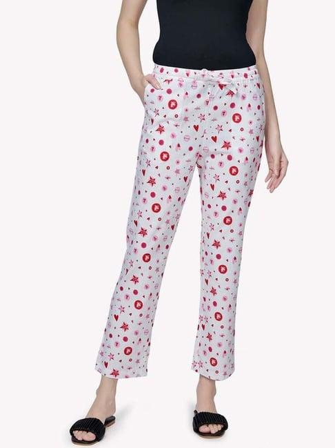 vastrado pink cotton printed pyjamas