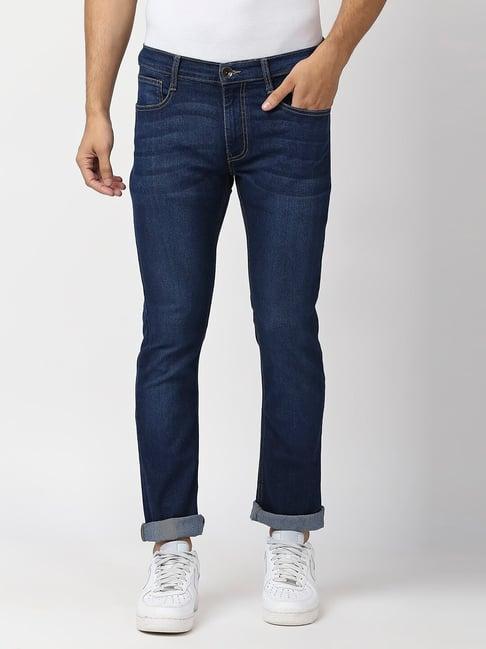 pepe jeans vapour blue lightly washed slim fit jeans