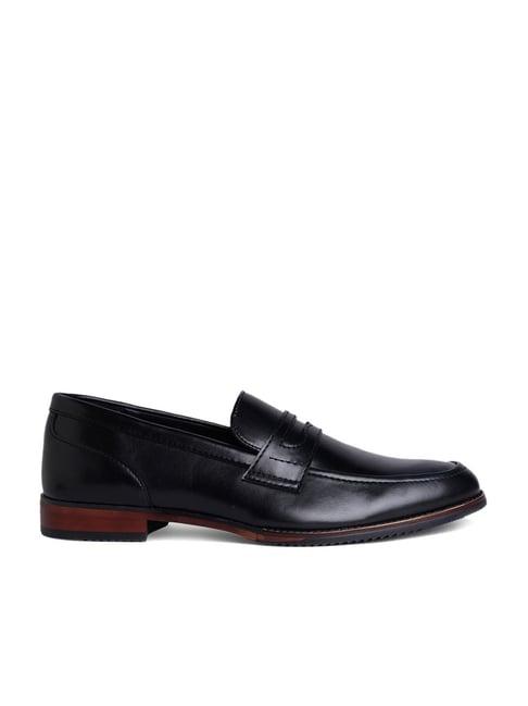 call it spring men's black formal loafers