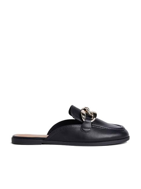 call it spring women's black mule shoes