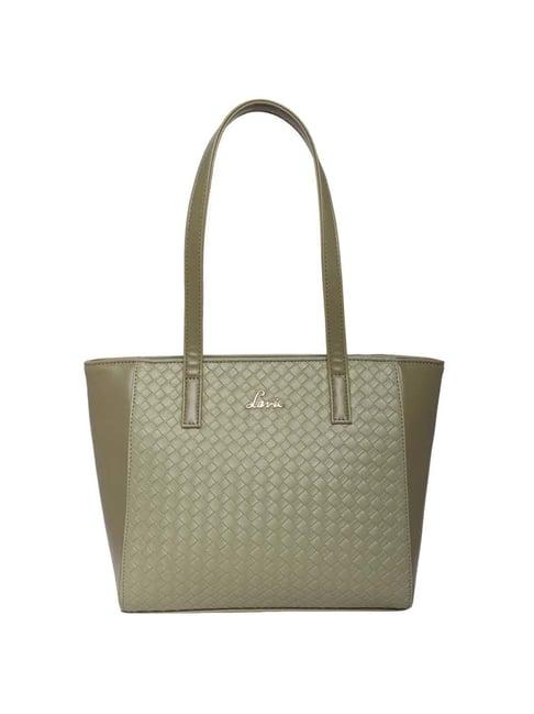 lavie bottega betty olive textured large tote handbag