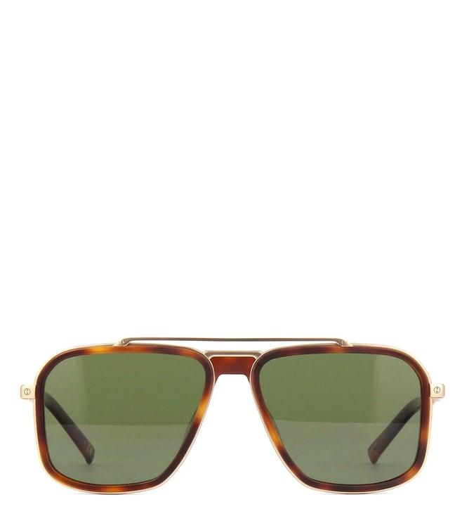 hublot green aviator sunglasses for men