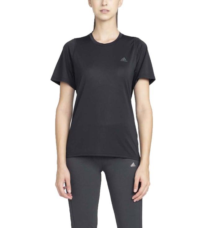 adidas black logo regular fit t-shirt