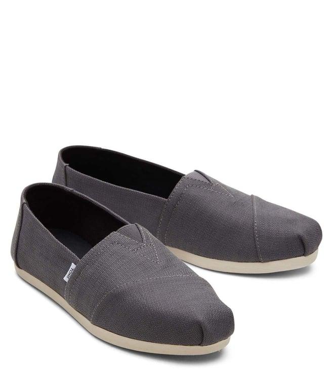 toms women's alpargata cloudbound grey slip on sneakers