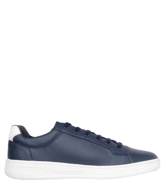 geox men's u magnete navy sneakers