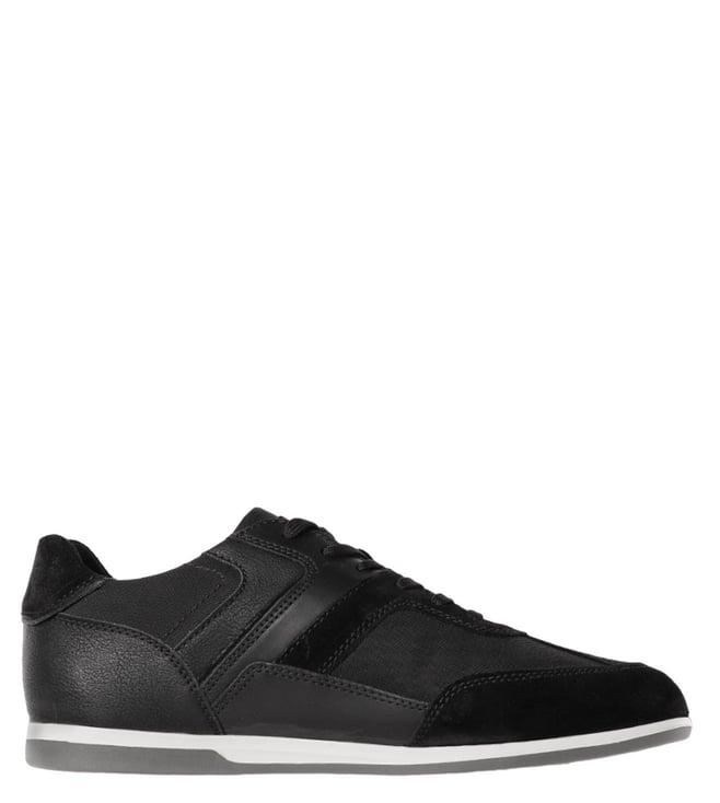 geox men's u renan black sneakers