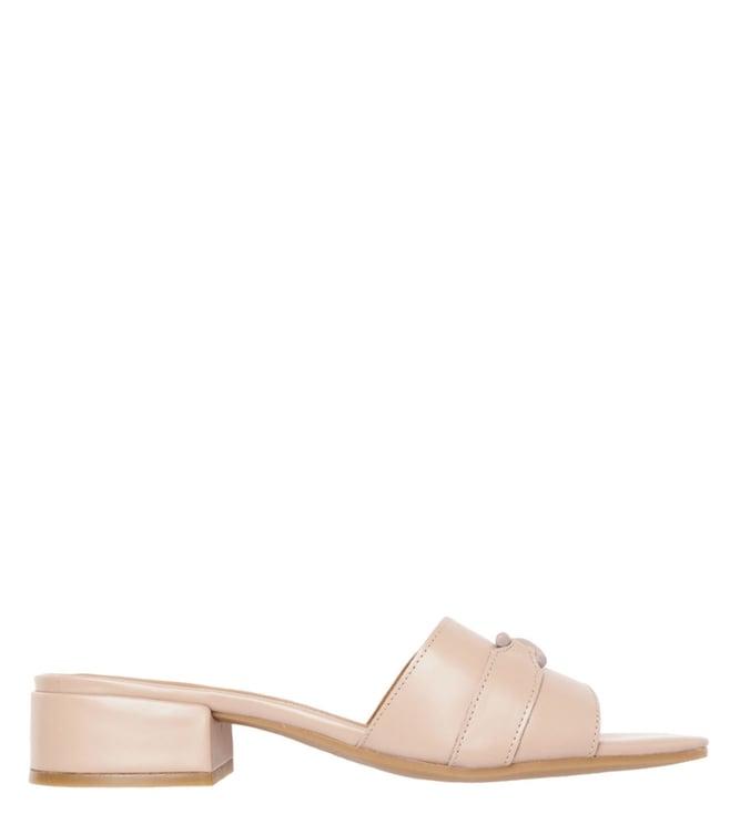 geox women's d genziana 30 nude slide sandals