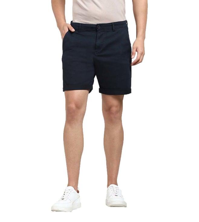 selected homme dark sapphire regular fit shorts