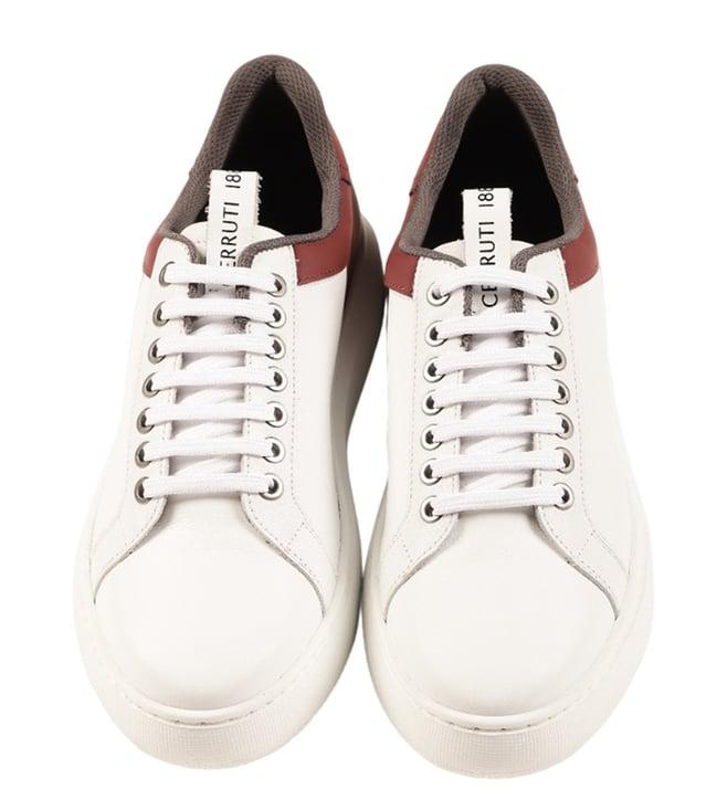 cerruti 1881 men's white sneakers