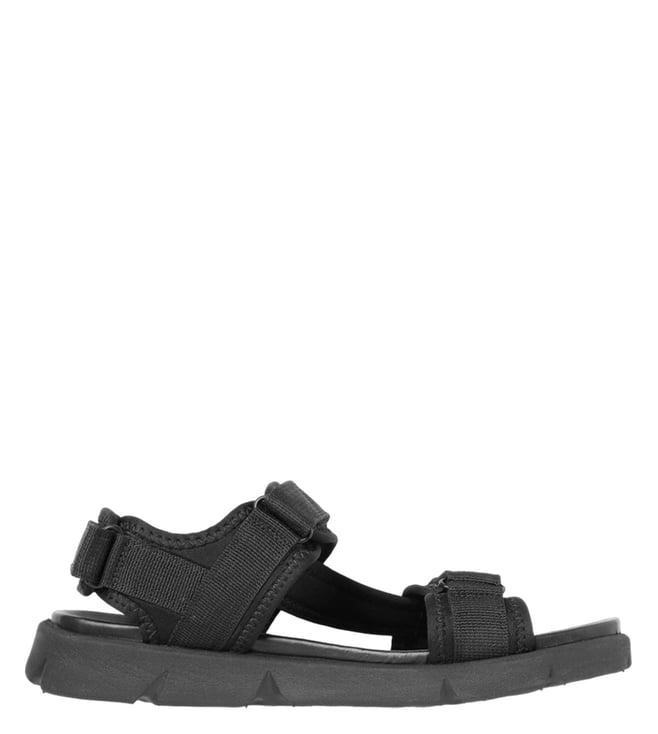 geox men's u xand 2s black floater sandals