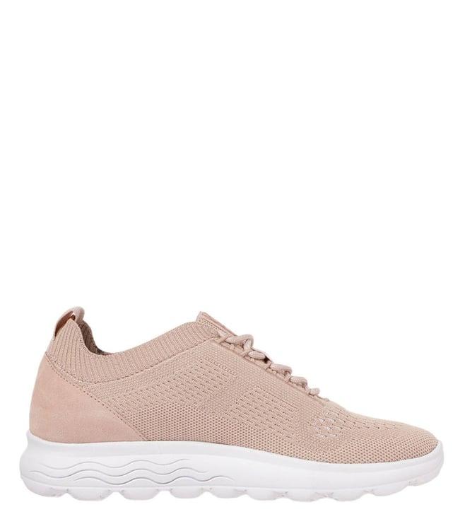 geox women's d spherica nude sneakers