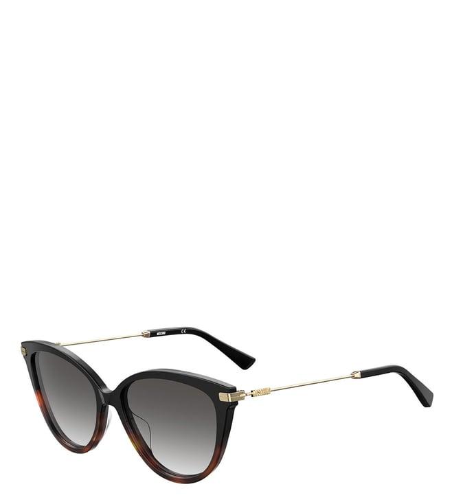 moschino 202708wr7549o uv protected cat eye sunglasses for women