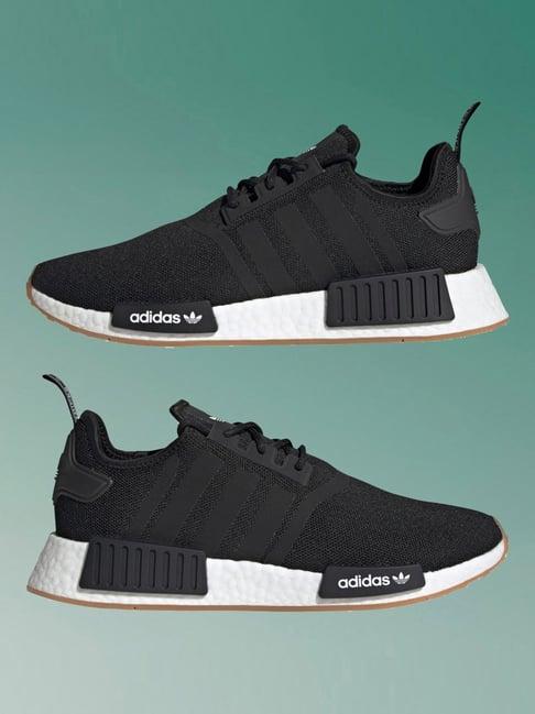 adidas originals men's nmd r1 black casual sneakers